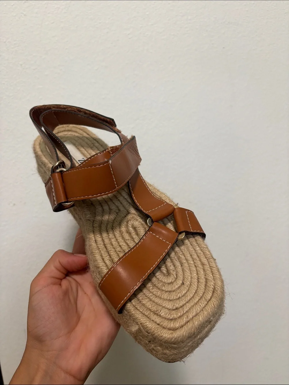 Zara espadrille platforms